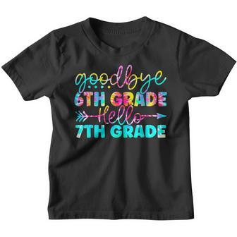 Goodbye 6Th Grade Hello 7Th Grade Here I Come Graduation Youth T-shirt | Mazezy