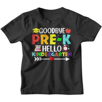 Goodbye Pre-K Graduation Hello Kindergarten Pre K Class 2023 Youth T-shirt - Thegiftio UK