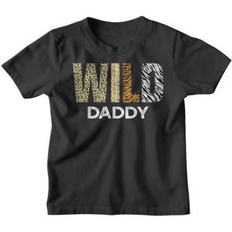 Grandma Of The Wild One Zoo Birthday Safari Jungle Animal Youth T-shirt - Thegiftio UK