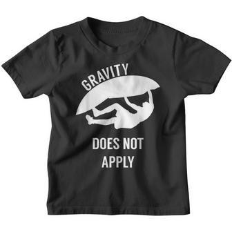 Gravity Does Not Apply - Gift For Rock Climbing Party Youth T-shirt - Thegiftio UK