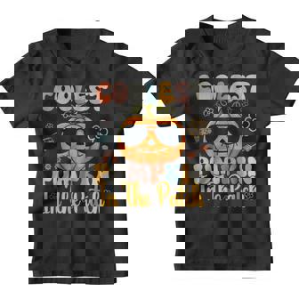 Groovy Coolest Pumpkin In The Patch Funny Halloween Kids V2 Youth T-shirt - Thegiftio