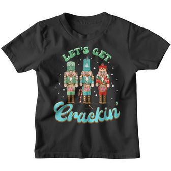 Groovy Retro Christmas Nutcracker Squad Ballet Dance Mom Kid Youth T-shirt - Thegiftio UK