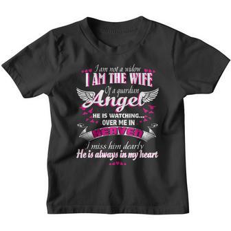 Guardian He Is My Husband In Heaven Youth T-shirt - Thegiftio UK