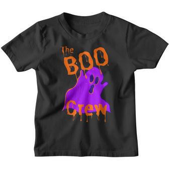 Halloween Costume - The Boo Crew Ghost Youth T-shirt - Thegiftio UK