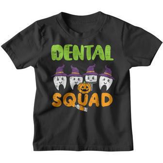 Halloween Dental Squad Funny Th Hygeine Costume Dentist Youth T-shirt - Thegiftio UK