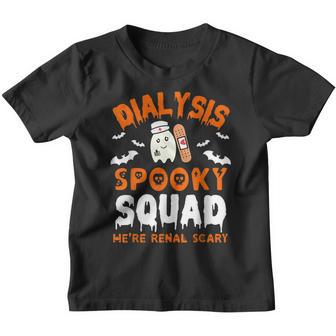Halloween Dialysis Tech Ghost Nurse Halloween Kidney Renal Youth T-shirt - Thegiftio UK