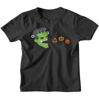 Halloween Frankenstein Eating Ghost Gamer Men Women Kids Youth T-shirt - Thegiftio UK