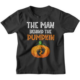 Halloween Pregnancy 2022 Men Expecting Pumpkin Costume Youth T-shirt - Thegiftio UK