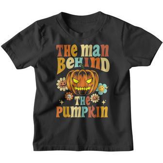 Halloween Pregnancy Man Pumpkin Jack O Lantern Funny Party Youth T-shirt - Thegiftio UK