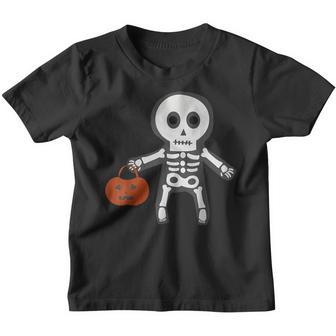 Halloween Scary Evil Pumpkin Funny Pumpkin Head V3 Youth T-shirt - Thegiftio UK