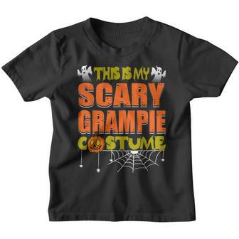 Halloween This Is My Scary Grampie Custom Grandpa Men Youth T-shirt - Thegiftio UK