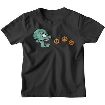 Halloween Zombie Eating Ghost Gamer Men Women Kids V3 Youth T-shirt - Thegiftio UK