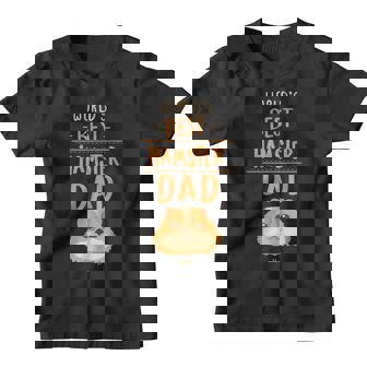 Hamster Dad T Gift Kids Men Boys Hammy Costume Outfit Youth T-shirt | Mazezy