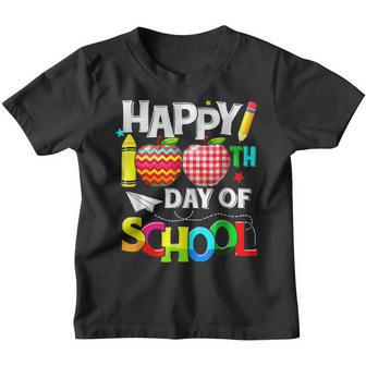 Happy 100Th Day Of School 100 Days Smarter Girl Boy Kids Youth T-shirt - Thegiftio UK