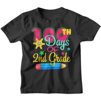 Happy 100Th Day Of School Costume 2Nd Grade Teachers Gifts Youth T-shirt - Thegiftio UK