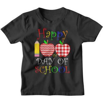 Happy 100Th Day Of School For Teacher & Student Kid Youth T-shirt - Thegiftio UK