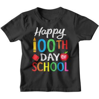Happy 100Th Day Of School For Teacher Or Child V2 Youth T-shirt - Thegiftio UK