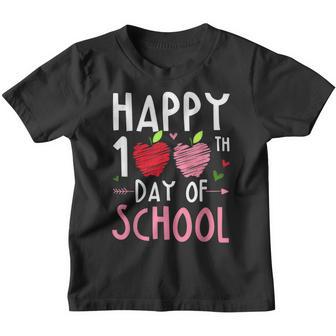 Happy 100Th Day Of School Kindergarten Teachers Funny V2 Youth T-shirt - Thegiftio UK