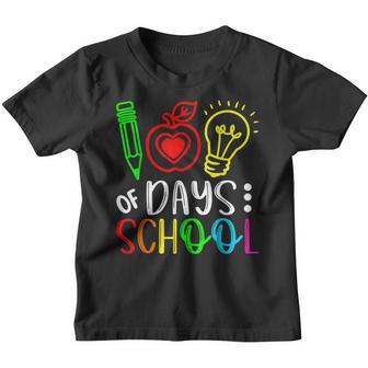 Happy 100Th Day Of School Teacher Student 100 Days Smarter V2 Youth T-shirt - Thegiftio UK