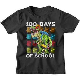 Happy 100Th Day Of School Teachers 100 Days V4 Youth T-shirt - Thegiftio UK