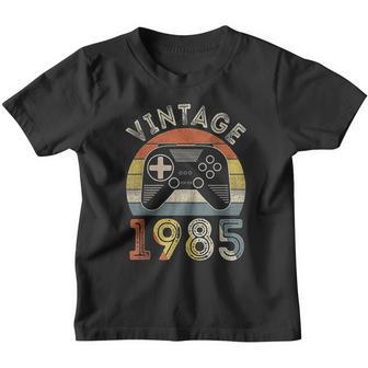 Happy 35 Birthday 35 Years Old Vintage 1985 Birthday Youth T-shirt - Thegiftio UK