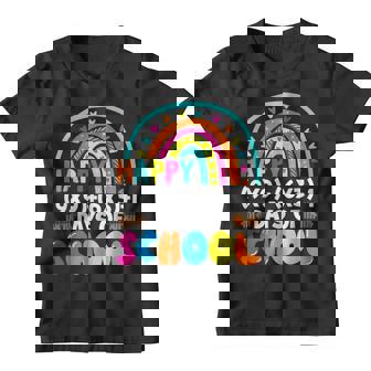 Happy 9X96X31 Day Of School Funny 100 Days Smarter Youth T-shirt - Seseable