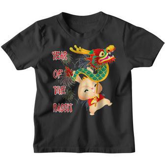Happy Chinese New Rabbit Year 2023 Year Of The Rabbit V2 Youth T-shirt - Thegiftio UK