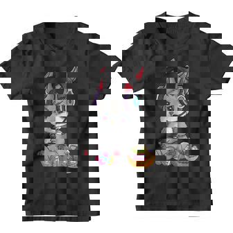 Happy Easter Day Boy Girl Kid Gamer Bunny Rabbit Gaming Youth T-shirt | Mazezy