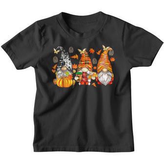Happy Fall Yall Gnome Pumpkin Autumn Thanksgiving Youth T-shirt - Thegiftio UK