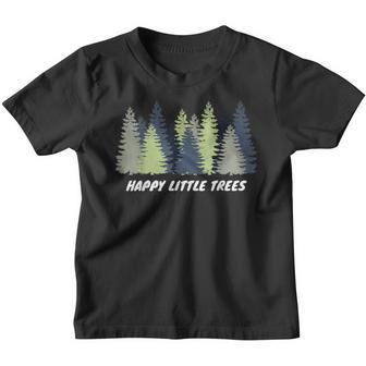 Happy Little Tree Earth Day Bob Style Men Boy Kids Gift Youth T-shirt | Seseable UK