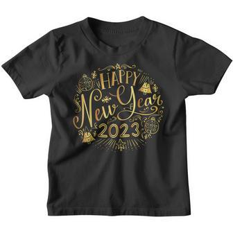 Happy New Year 2023 New Years Eve Party Supplies Adults Kids Youth T-shirt - Thegiftio UK