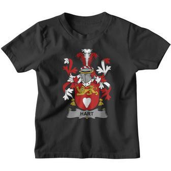 Hart Family Crest Irish Family Crests Ii Youth T-shirt - Thegiftio UK