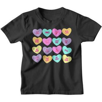 Heart Candy Valentines Day 2023 Men Woman & Kids Youth T-shirt - Thegiftio UK