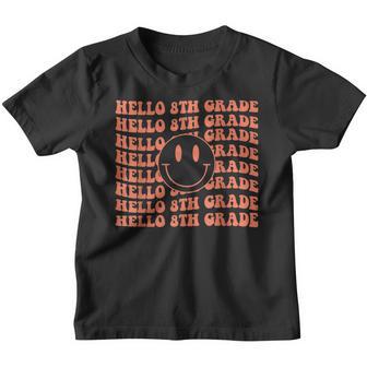 Hello 8Th Grade Retro For Teachers And Students Youth T-shirt - Thegiftio UK