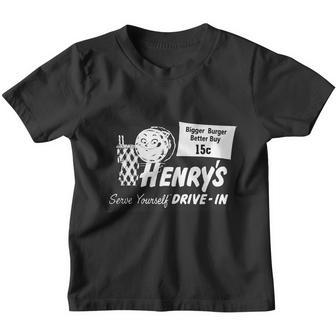 Henrys Hamburgers T-Shirt Youth T-shirt - Thegiftio UK