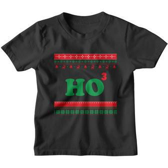 Ho Ho Ho Maths Chistmas Ugly Christmas Sweater Gift Youth T-shirt - Monsterry AU