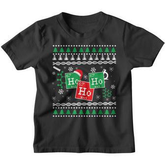 Ho Ho Ho Santa Chemistry Ugly Christmas For Men Women Kids V4 Youth T-shirt - Thegiftio UK