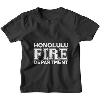 Honolulu Hawaii Fire Department Firefighters Rescue V2 Youth T-shirt - Thegiftio