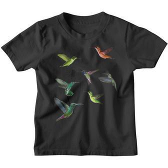 Hummbingbird Dandelion Humminbird Hummingbird Bird Youth T-shirt - Thegiftio UK
