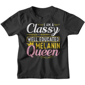 I Am A Classy Well Educated Melanin Africa Queen Afro Girl S Youth T-shirt - Thegiftio UK
