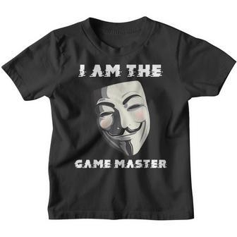 I Am The Game Master Anonymous Hacker Computer Hacking Youth T-shirt | Mazezy