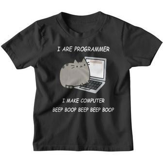 I Are Programmer I Make Computer Beep Boop Youth T-shirt - Thegiftio UK