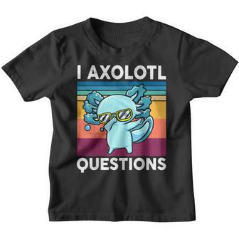 I Axolotl Questions Cute Axolotl Dab Kids Youth Toddler Boy Youth T-shirt - Thegiftio UK