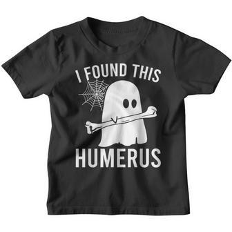 I Found This Humerus Halloween Ghost Orthopaedic V2 Youth T-shirt - Thegiftio UK