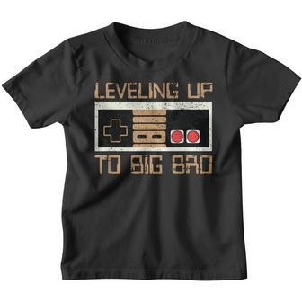 I Leveled Up To Big Brother Promoted Leveling Up To Big Bro Youth T-shirt - Thegiftio UK