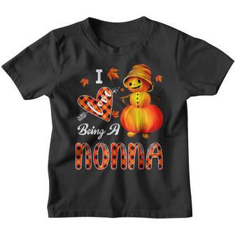 I Love Being A Yoyo Pumpkin Snowman Halloween Christmas V2 Youth T-shirt - Thegiftio UK