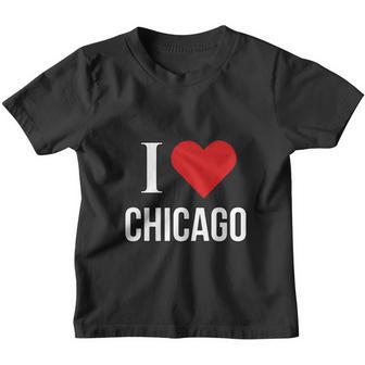 I Love Chicago Red Heart V2 Youth T-shirt - Thegiftio UK