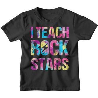 I Teach Rockstars Funny Music Teacher Back To School Youth T-shirt - Thegiftio UK