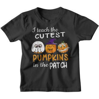 I Teach The Cutest Pumpkins In The Patch For Teacher V17 Youth T-shirt - Thegiftio UK