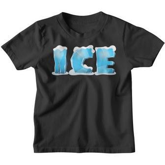 Ice Couple Matching Diy Last Minute Halloween Party Costume Youth T-shirt - Thegiftio UK